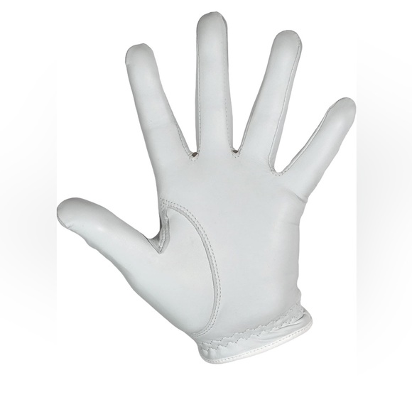 *NWT Srixon Cabretta Glove Men’s Medium Reg Right White Pull On Breathable - Picture 2 of 4